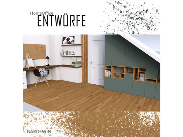 Entwurf Home Office